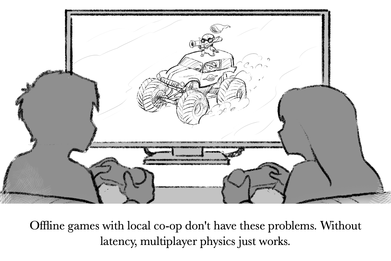 Local co-op doesn't have these latency problems