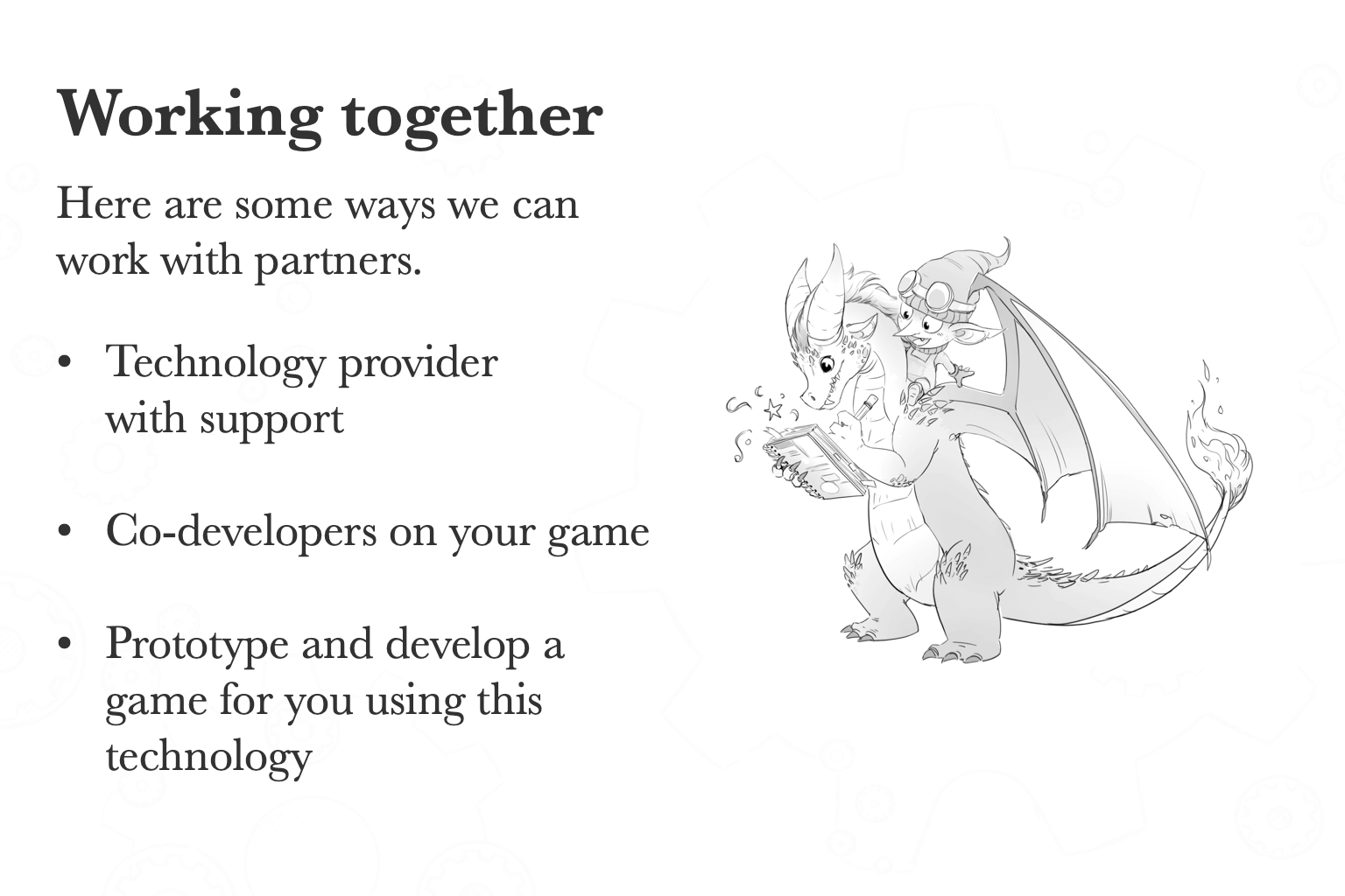 How ManaWorks can partner with publishers and studios